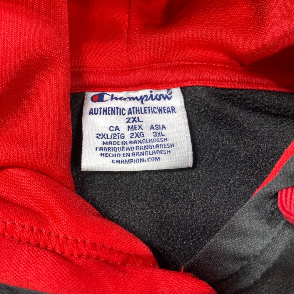 Georgia Bulldogs Sweatshirt Mens 2XL Champion Hoodie Pullover Sweater Fleece - Picture 4 of 10